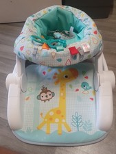 The product is a Bright Starts Learn-to-Sit 2-Position Floor Seat