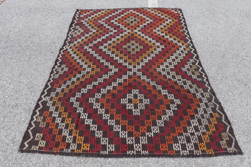 Turkish 5x7 rug - rug,, kilim
