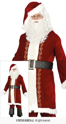 Deluxe santa suit costume - suit,