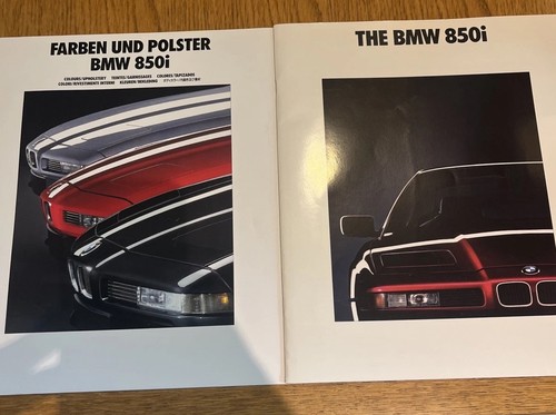 Bmw 850i 1990 brochure with - 850i,