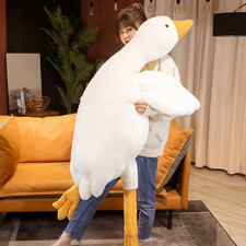 50-160CM Huge Goose Plush Toys