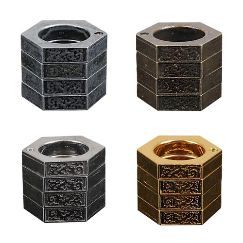 Set hexagon round - set,