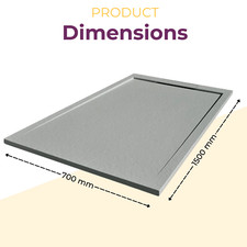 Grey Slate Effect Stone Resin