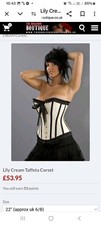 Lily Cream Taffeta Burlesque