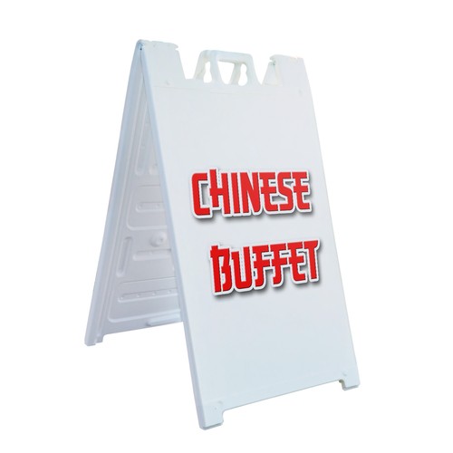 Frame sidewalk chinese - a-frame,