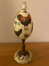REAL Goose Egg Decorated On