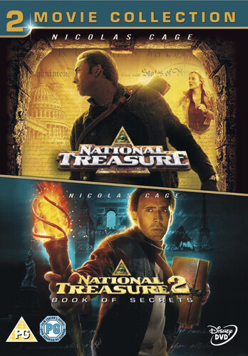National treasure and dvd - treasure,