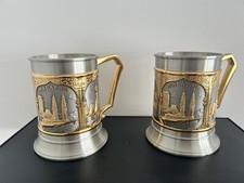 A pair of beautiful metal