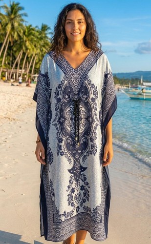 Women long african kaftan - women's,