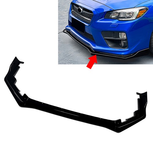 1pc front bumper lip splitter - lip,