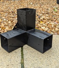 4 Ways Right Angle Corner Brackets DIY Pergola Brackets Base Sturdy Portable