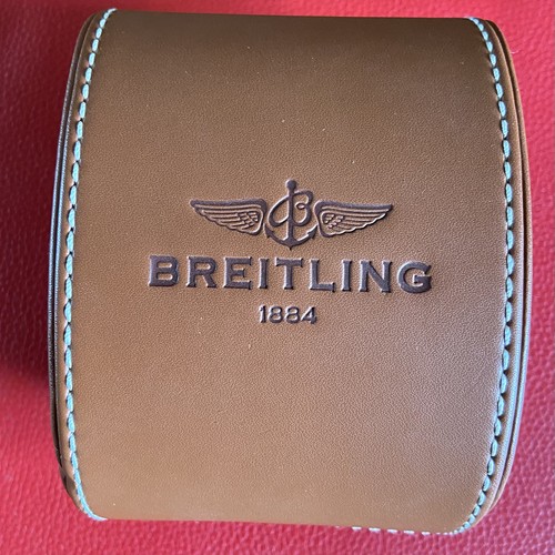 Breitling brown leather - brown,