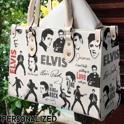 Elvis presley women leather - presley,