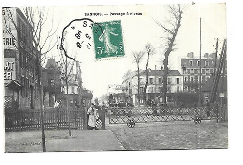 Sannois level crossing - sannois,