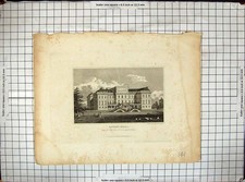 Antique Print Engraving Ragley