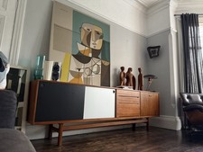 vintage heals chest sideboard