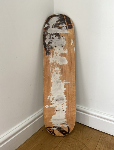Skateboard deck only - deck, natural