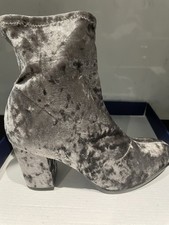 Caprice Pull On Silver Ankle