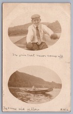 Young Boy Man Smiling Rowing