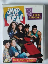 Saved By The Bell - Three Classic Episodes DVD 🌀2004 Original Sealed UK R2
