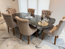 Florence ceramic dining table