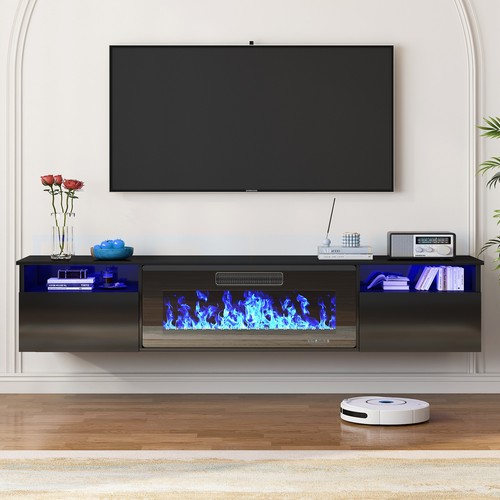 Dishup floating fireplace - dishup,