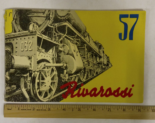 Rivarossi scale 1957 - scale,