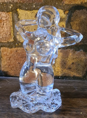 Glass hand made nude female - glass,