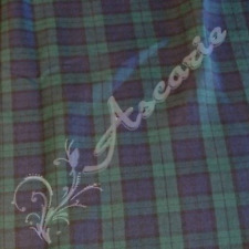 Black Watch Tartan PolyViscose