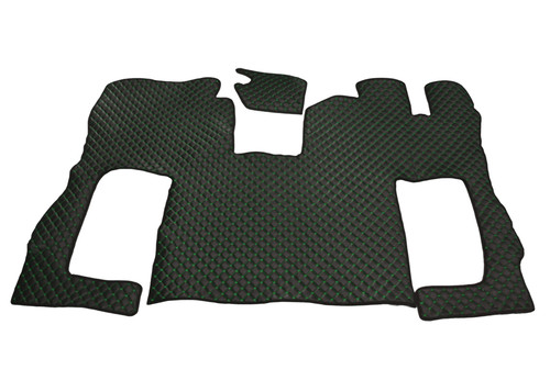 Black green eco - eco, leather