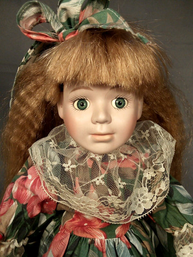 Porcelain doll daniella - porcelain,