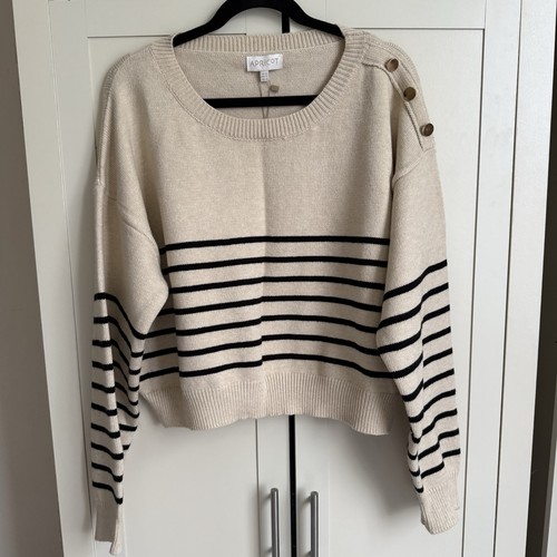 Womens apricot striped - apricot,