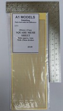 A1Models A501 Brass Mesh Sheet