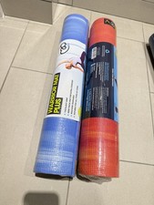 Yoga-Mad Warrior Mat Plus 6 mm Extra Thick Non Slip Yoga Mat, Washable, New 