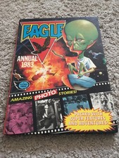 1983 Eagle Annual EAGLE ANNUAL  Vintage The Dan Fleetway Comic Hardback.