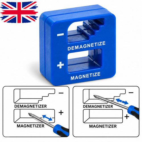 Screwdriver magnetizer - screwdriver,