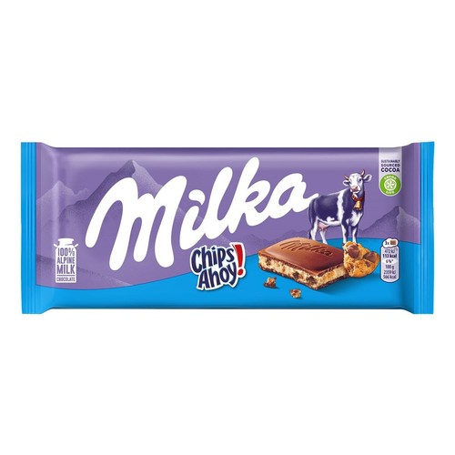 Milka chips ahoy chocolate - chocolate, |