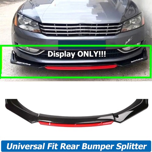 Set front bumper lip - lip, splitter
