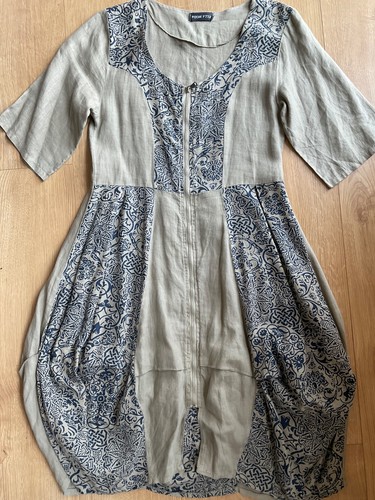 Made italy linen zip - in, front