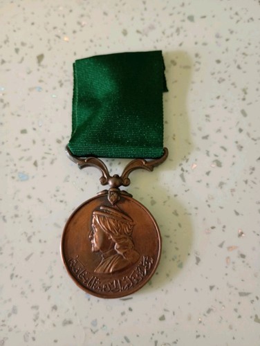 Antique bronze medal - antique, king