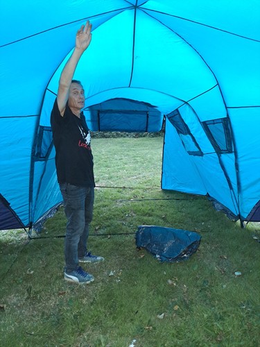 Very large bedroomed tent - bedroomed,
