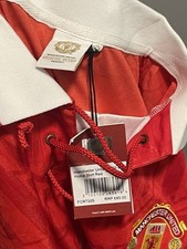Man Utd Retro Football Top