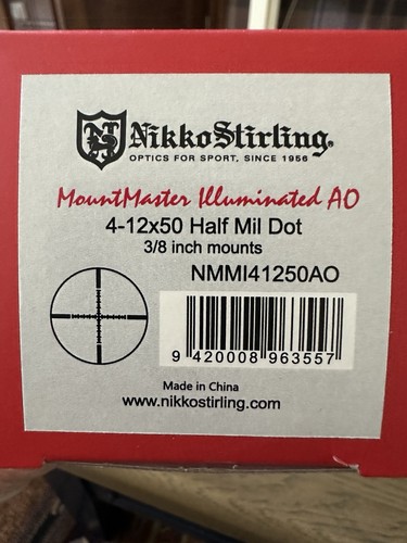Nikki sterling rifle - nikki, scope