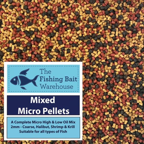 Mixed micro pellets - micro, 1kg