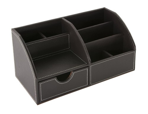Osco brown faux leather - brown,