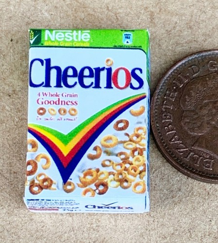 Dolls house cheerios empty - dolls,