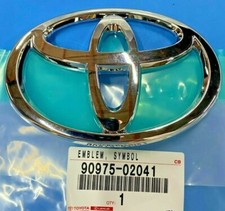 Toyota T Emblem Badge Chrome