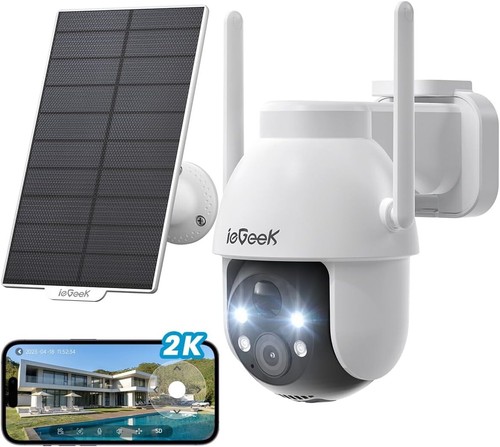 Iegeek 3mp wireless solar - iegeek,