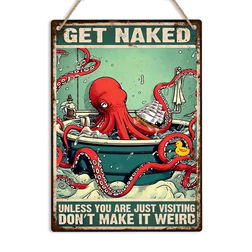 Get naked octopus metal - naked,