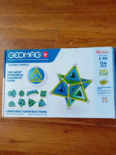 114pcs magnetic building tiles - magnetic,